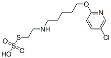 CAS#: 40771-31-1, Thiosulfuric Acid Hydrogen S-[2-[[5-[(5-Chloro-2-Pyridyl)Oxy]Pentyl]Amino]Ethyl] Ester