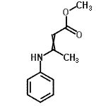 CAS#: 40801-08-9, Methyl 3-Anilino-2-Butenoate