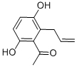 CAS 登录号：40815-79-0， 1-(2-烯丙基-3,6-二羟基苯基)乙烷-1-酮