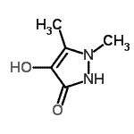 CAS#: 408340-18-1, 4-Hydroxy-1,5-Dimethyl-1,2-Dihydro-3H-Pyrazol-3-One