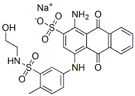 CAS#: 40847-64-1, Sodium 1-Amino-9,10-Dihydro-4-[[3-[[(2-Hydroxyethyl)Amino]Sulphonyl]-4-Methylphenyl]Amino]-9,10-Dioxoanthracene-2-Sulphonate