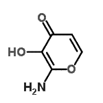 CAS 登录号：408507-22-2， 2-氨基-3-羟基-4H-吡喃-4-酮