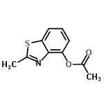 CAS#: 408523-44-4, 2-Methyl-1,3-Benzothiazol-4-Yl Acetate