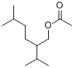 CAS 登录号：40853-55-2， 2-异丙基-5-甲基己基乙酸酯