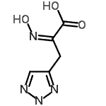 CAS 登录号：408530-87-0， (2Z)-2-(羟基亚胺)-3-(1H-1,2,3-三唑-4-基)丙酸