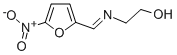 CAS 登录号：40855-12-7， 2-(5-硝基-2-呋喃亚甲基)氨基乙醇