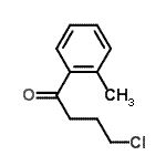 CAS 登录号：40877-13-2， 4-氯-1-(2-甲基苯基)-1-丁酮