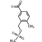 CAS#: 409082-10-6, 2-Methyl-5-Nitrobenzyl Methanesulfonate