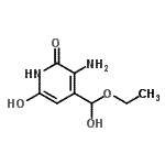 CAS#: 409317-15-3, 3-Amino-4-[Ethoxy(Hydroxy)Methyl]-6-Hydroxy-2(1H)-Pyridinone
