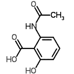 CAS#: 409326-60-9, 2-Acetamido-6-Hydroxybenzoic Acid