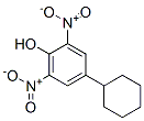 CAS 登录号：4097-58-9， 4-环己基-2,6-二硝基-苯酚