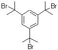 CAS 登录号：41009-71-6， 1,3,5-三(1-溴-1-甲基乙基)苯