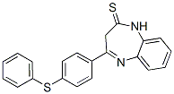 CAS#: 41054-49-3, 1,3-Dihydro-4-[4-(Phenylthio)Phenyl]-2H-1,5-Benzodiazepine-2-Thione
