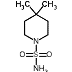 CAS#: 4109-01-7, 4,4-Dimethyl-1-Piperidinesulfonamide