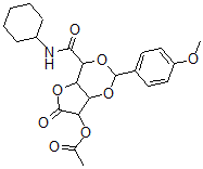 CAS#: 41111-85-7, N-Cyclohexyl-5-O-Acetyl-2,4-O-(4-Methoxybenzylidene)Glucaro-1-Amide-6,3-Lactone