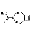 CAS 登录号：411219-96-0， 1-(4-氮杂双环[5.2.0]壬-2,5,8-三烯-4-基)乙酮