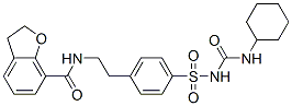 CAS#: 41177-35-9, N-[[4-[2-[[(2,3-Dihydrobenzofuran-7-Yl)Carbonyl]Amino]Ethyl]Phenyl]Sulfonyl]-N'-Cyclohexylurea