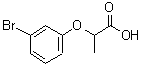CAS 登录号：41183-67-9， 2-(3-溴苯氧基)丙酸