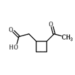 CAS#: 412011-44-0, (2-Acetylcyclobutyl)Acetic Acid
