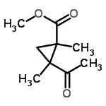 CAS#: 412281-37-9, Methyl 2-Acetyl-1,2-Dimethylcyclopropanecarboxylate