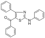 CAS#: 4123-32-4, Phenyl-(4-Phenyl-2-Phenylamino-Thiazol-5-Yl)-Methanone
