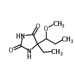 CAS#: 412308-20-4, 5-Ethyl-5-(1-Methoxypropyl)-2,4-Imidazolidinedione
