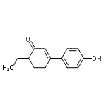 CAS#: 412321-27-8, 6-Ethyl-3-(4-Hydroxyphenyl)-2-Cyclohexen-1-One