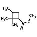 CAS#: 412346-37-3, Methyl 2,2,3-Trimethylcyclobutanecarboxylate