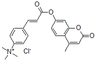 CAS#: 41236-02-6, 4-Methylumbelliferyl-4-Trimethylammonium Cinnamate