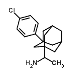CAS#: 412956-99-1, 1-[3-(4-Chlorophenyl)Adamantan-1-Yl]Ethanamine