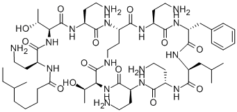 CAS 登录号：4135-11-9， 多黏菌素 B(1)
