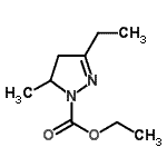 CAS#: 413624-91-6, Ethyl 3-Ethyl-5-Methyl-4,5-Dihydro-1H-Pyrazole-1-Carboxylate