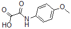 CAS 登录号：41374-62-3， (4-甲氧基苯基)氨基](氧代)乙酸