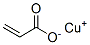 CAS 登录号：41380-06-7， 丙烯酸铜(1+)