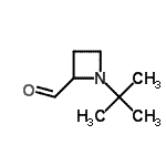 CAS 登录号：41466-99-3， 1-(2-甲基-2-丙基)-2-吖丁啶甲醛