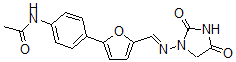 CAS#: 41515-09-7, 1-((5-(4-Acetamidophenyl)-2-furanyl)methyleneamino)hydantoin