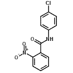 CAS 登录号：41562-57-6， N-(4-氯苯基)-2-硝基苯甲酰胺