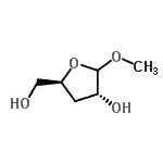 CAS#: 415704-37-9, Methyl 3-deoxy-D-erythro-pentofuranoside