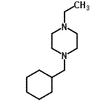 CAS 登录号：415924-99-1， 1-(环己基甲基)-4-乙基哌嗪