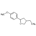 CAS#: 415936-10-6, 4-Ethyl-2-(4-Methoxyphenyl)Tetrahydrofuran
