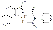 CAS#: 41672-54-2, 2-[(Acetylanilino)Vinyl]-3-Ethylnaphth[1,2-d]Oxazolium Iodide