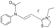 CAS 登录号：41682-04-6， 3-乙基-2-[2-(N-苯基乙酰氨基)乙烯基]-4,5-二氢噻唑鎓碘化物