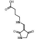 CAS 登录号：416878-37-0， 4-{[(Z)-(2,4-二氧代-3-吡咯烷基亚基)甲基]氨基}丁酸