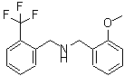 CAS#: 416890-50-1, 1-(2-Methoxyphenyl)-N-[2-(Trifluoromethyl)Benzyl]Methanamine