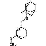 CAS 登录号：416891-29-7， N-(3-甲氧基苄基)-1-金刚烷胺