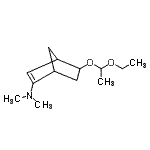 CAS 登录号：41696-74-6， 5-(1-乙氧基乙氧基)-N,N-二甲基双环[2.2.1]庚-2-烯-2-胺