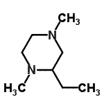 CAS#: 41712-00-9, 2-Ethyl-1,4-Dimethyl-Piperazine