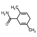 CAS#: 41725-82-0, 2,5-Dimethyl-2,5-Cyclohexadiene-1-Carboxamide