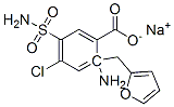 CAS#: 41733-55-5, Sodium 5-(Aminosulphonyl)-4-Chloro-2-(Furan-2-Ylmethyl)Anthranilate