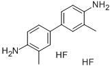 CAS 登录号：41766-75-0， 3,3'-二甲基-[1,1'-联苯]-4,4'-二胺二氢氟酸盐